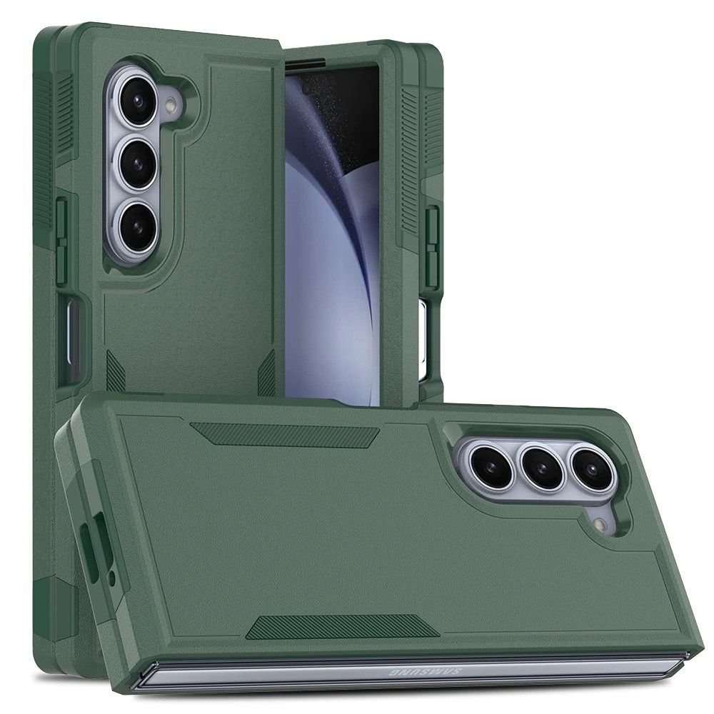 Samsung Galaxy Z Fold 6 Hybrid-deksel Off-road, Grønn