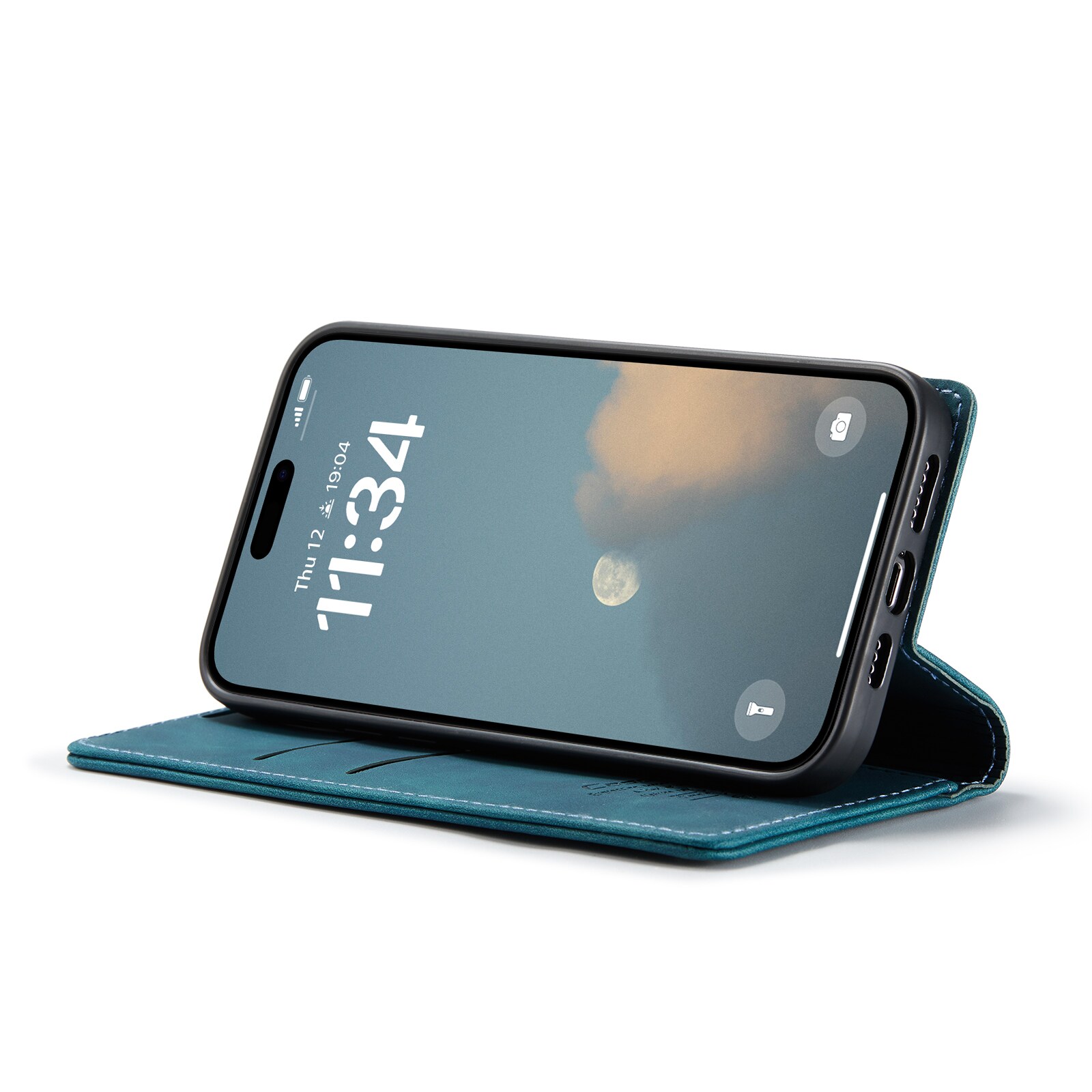 iPhone 16 Slankt lommeboketui, Blå