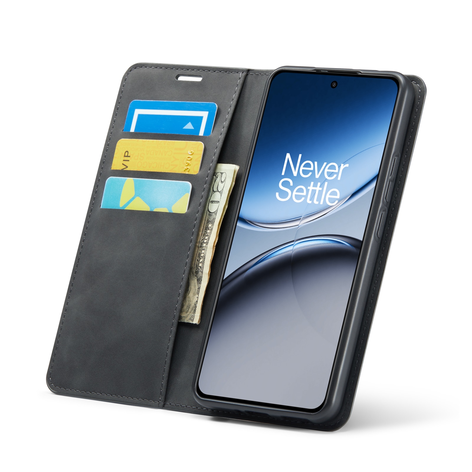  OnePlus Nord 5 Slankt etui med kortlomme, Svart