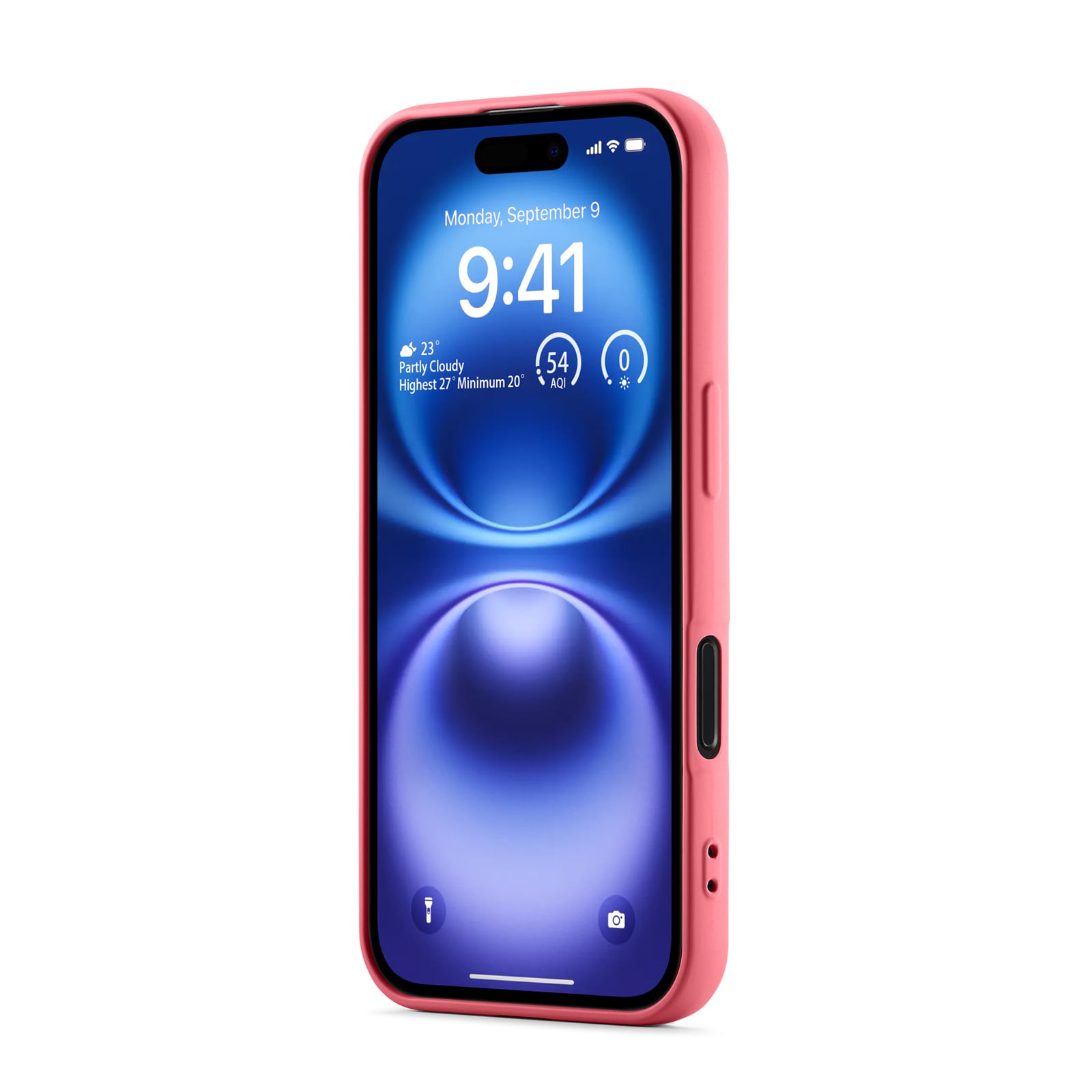 iPhone 16 Deksel, Cerise
