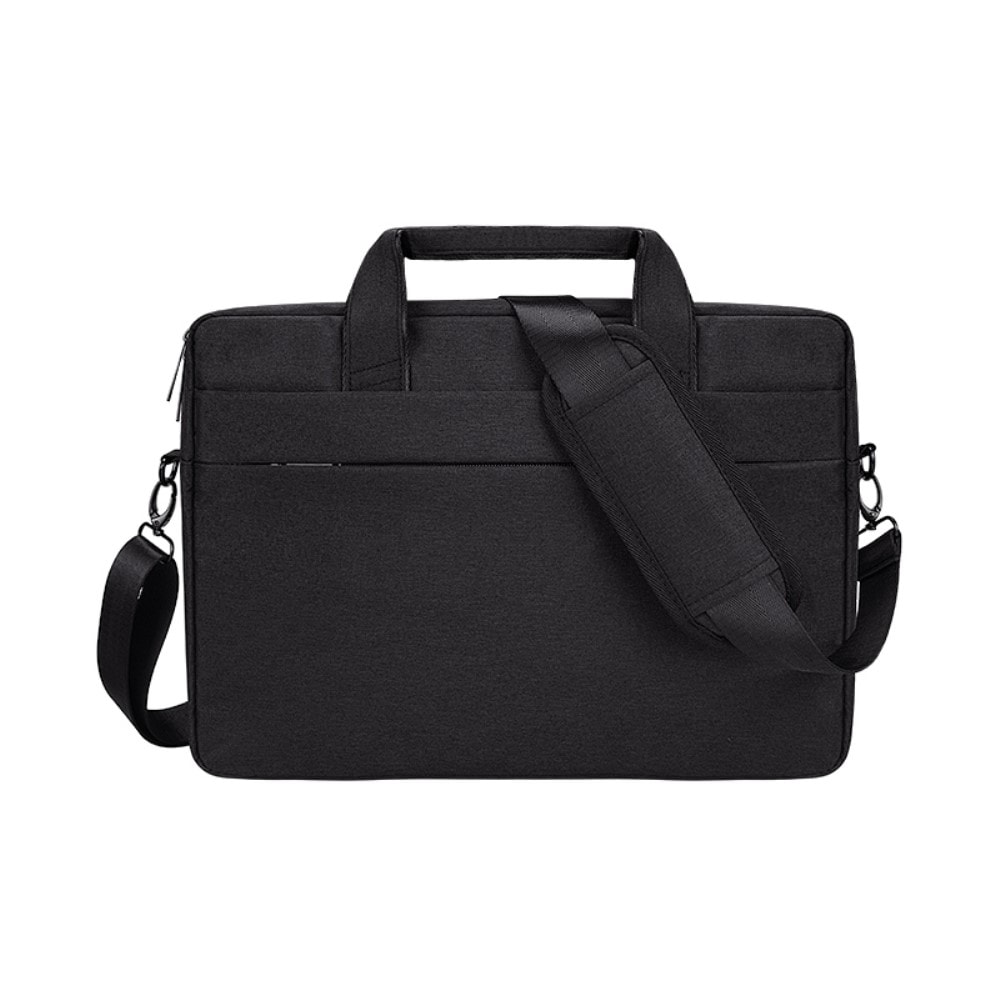 13,3" Laptopveske med skulderrem, Svart