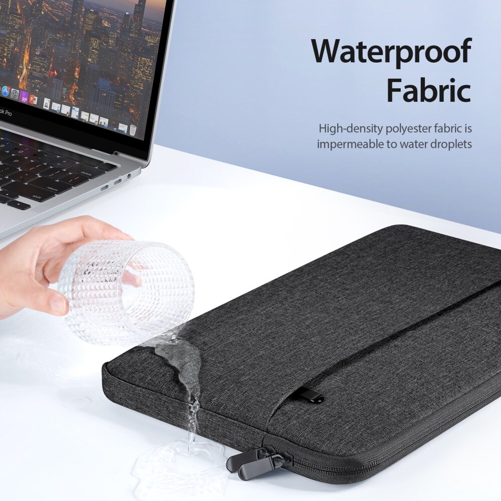 Laptop-etui til 13,9" laptop, Svart