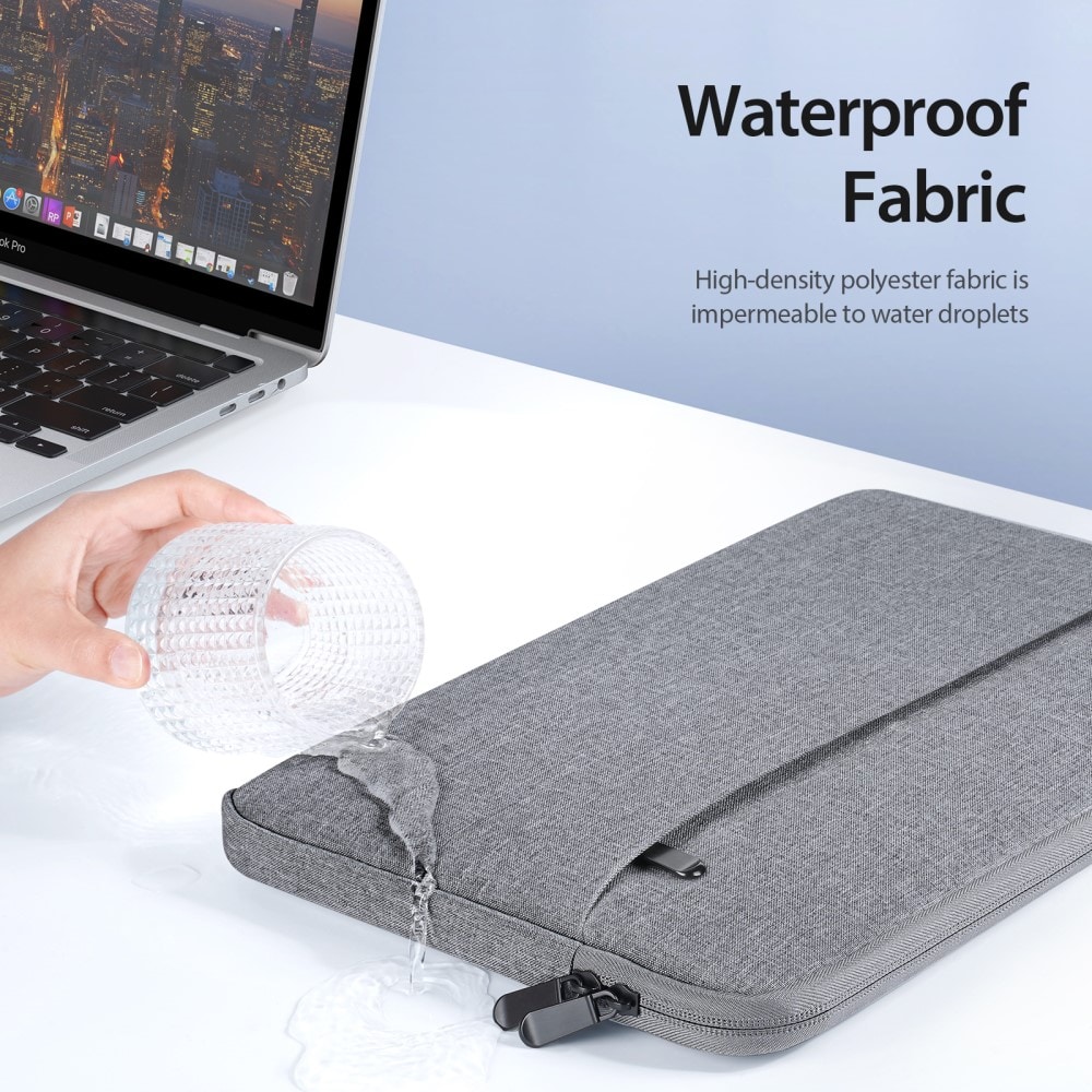 Laptop-etui til 13,9" laptop, Mörkgrå