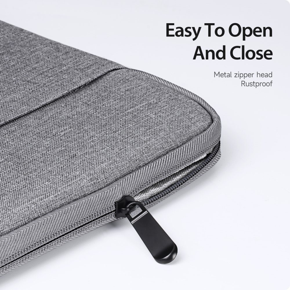 Laptop-etui til 13,9" laptop, Mörkgrå
