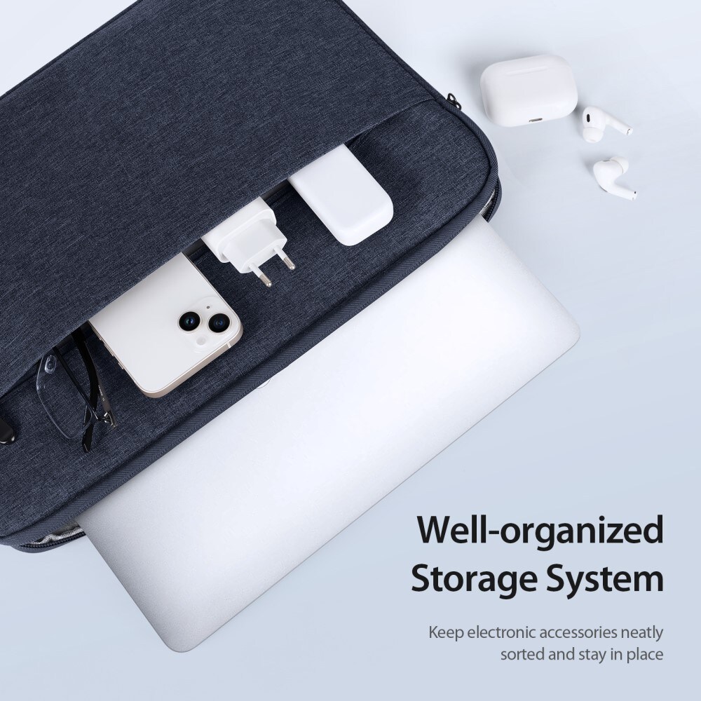 Laptop-etui til 15,4" laptop, Navy