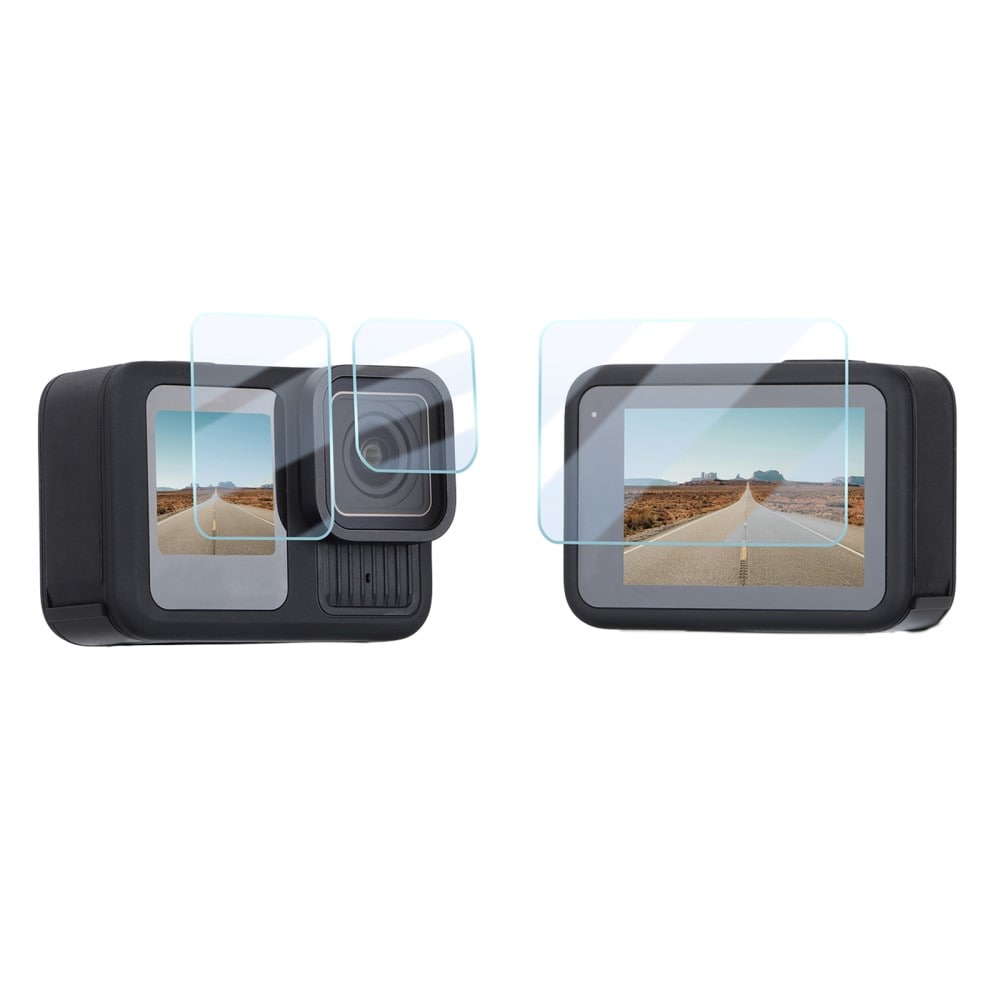 GoPro Hero 13 Skjermbeskytter & Linsebeskytter i Herdet Glass