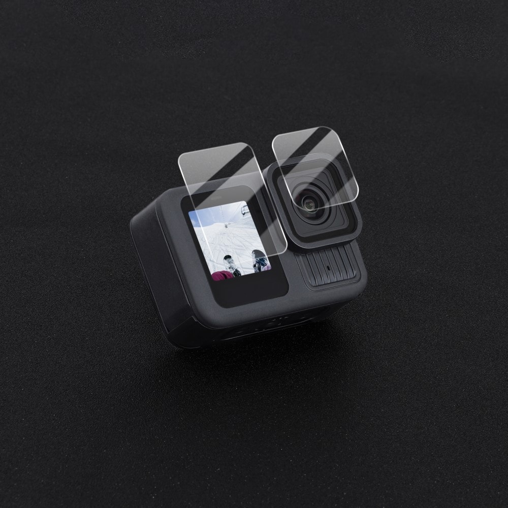 GoPro Hero 13 Skjermbeskytter & Linsebeskytter i Herdet Glass