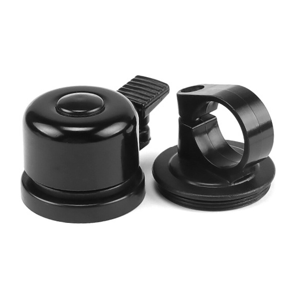 Apple AirTag-holder sykkelbjelle, Svart