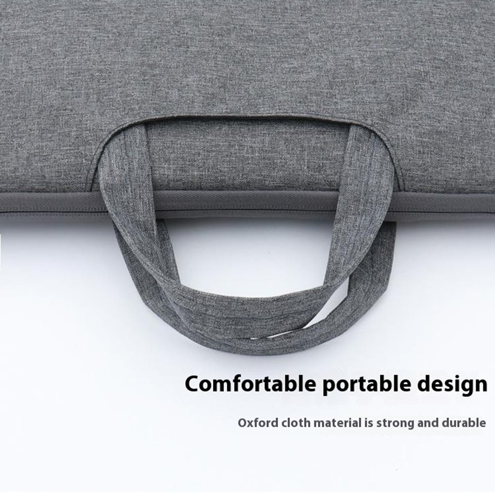 Laptop-etui med håndtak for 15,6" laptop, Mörkgrå