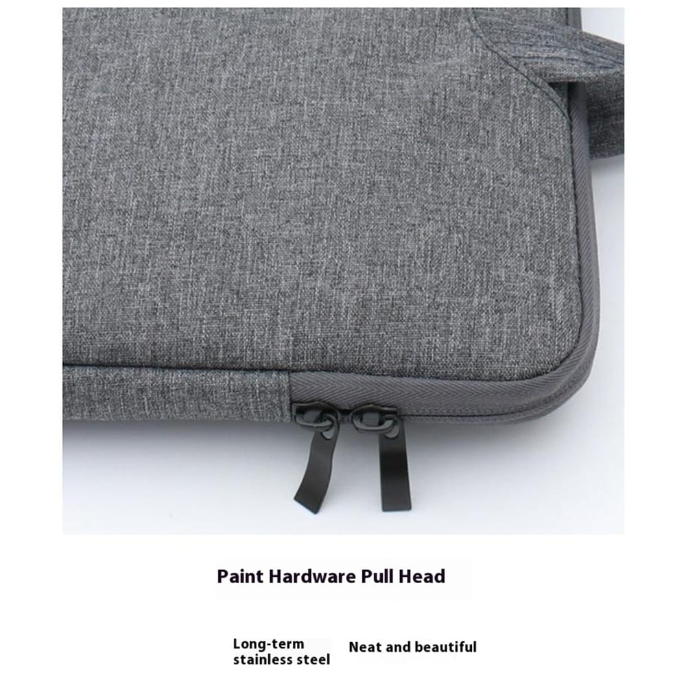 Laptop-etui med håndtak for 15,6" laptop, Mörkgrå