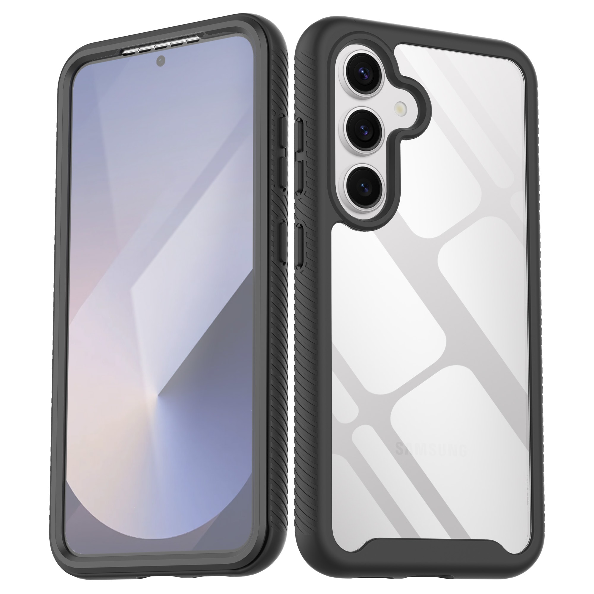 Samsung Galaxy S25 Plus Deksel Full Protection, Svart