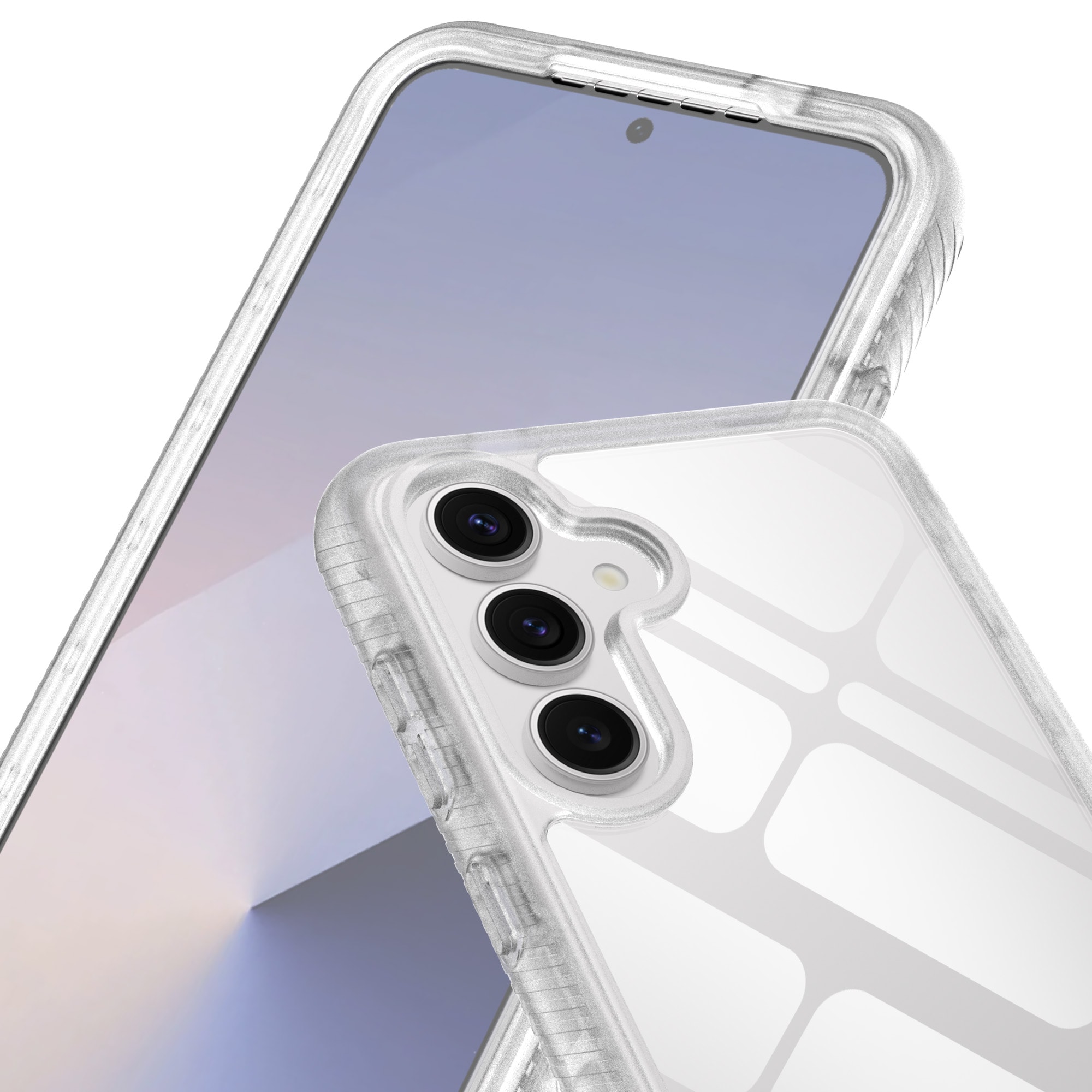 Samsung Galaxy S25 Plus Deksel Full Protection, Gjennomsiktig