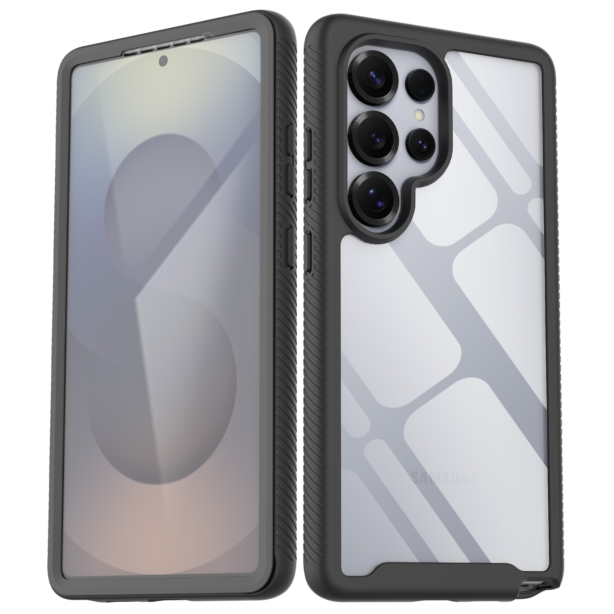 Samsung Galaxy S25 Ultra Deksel Full Protection, Svart