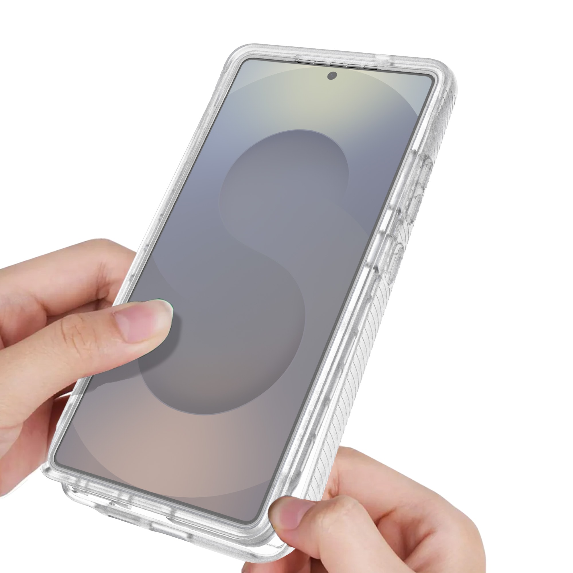 Samsung Galaxy S25 Ultra Deksel Full Protection, Gjennomsiktig