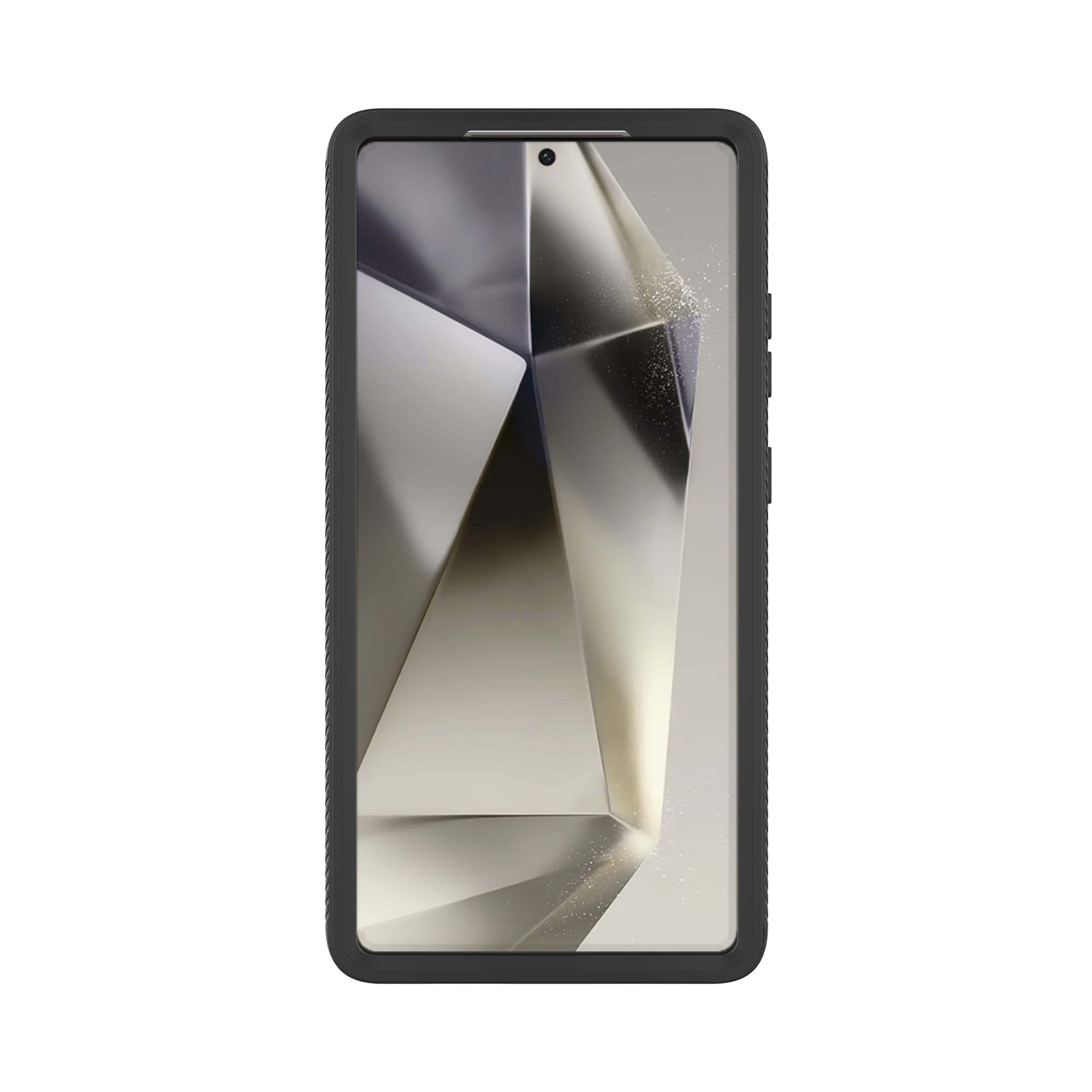 Samsung Galaxy S25 Ultra Mobildeksel med beskyttelsesramme, Svart