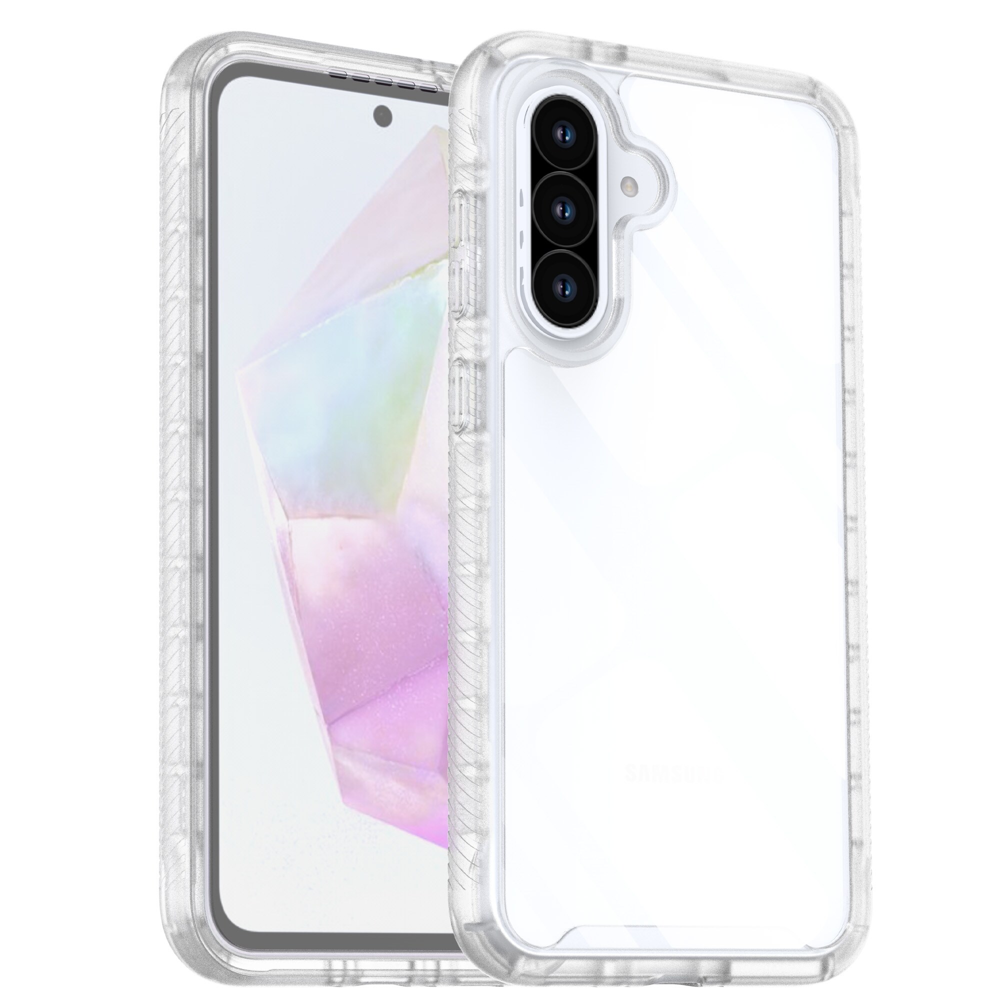 Samsung Galaxy A56 Deksel Full Protection, Gjennomsiktig