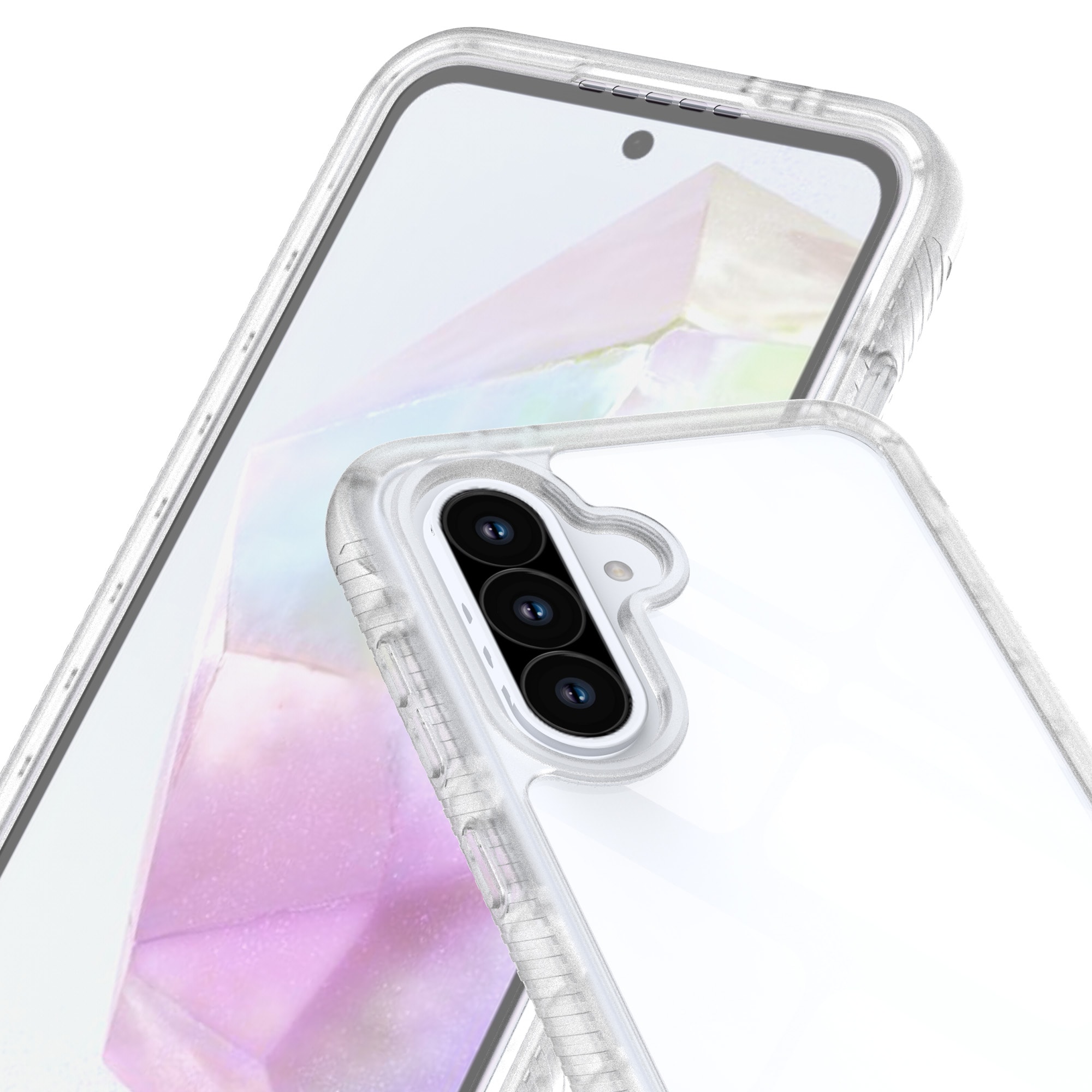 Samsung Galaxy A56 Deksel Full Protection, Gjennomsiktig