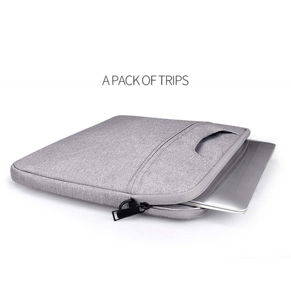 16" Laptopveske med skulderrem, Svart
