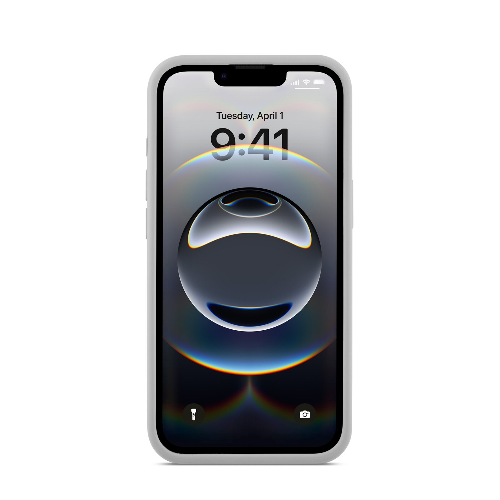 iPhone 16e Magnetisk silikon-deksel , Grå