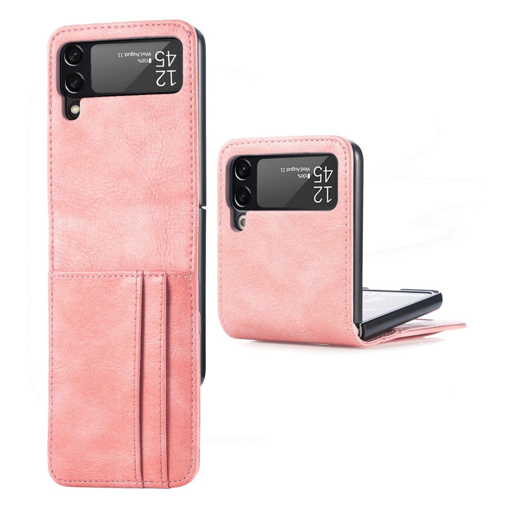Samsung Galaxy Z Flip 4 Enkelt mobildeksel, Rosa