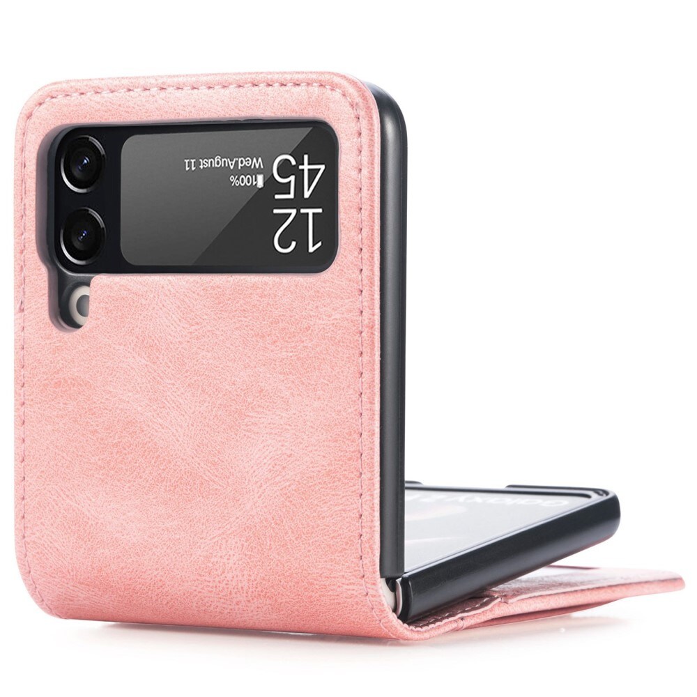 Samsung Galaxy Z Flip 4 Enkelt mobildeksel, Rosa