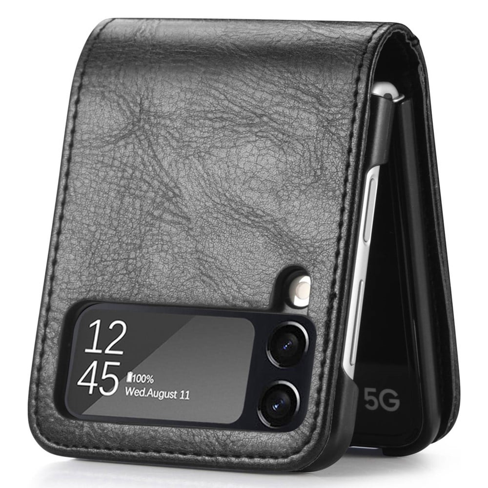 Samsung Galaxy Z Flip 4 Enkelt mobildeksel, Svart
