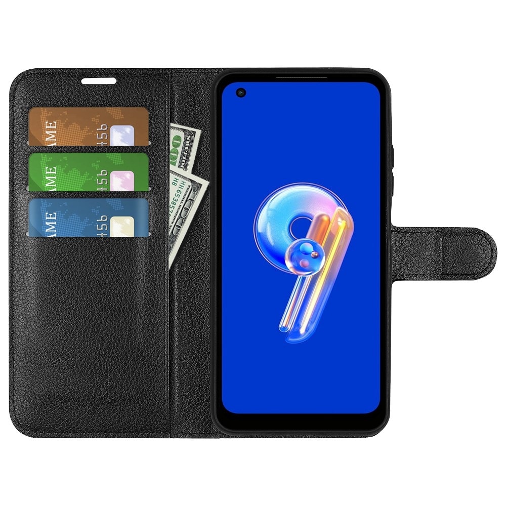 Asus ZenFone 9 Enkelt mobiletui, Svart