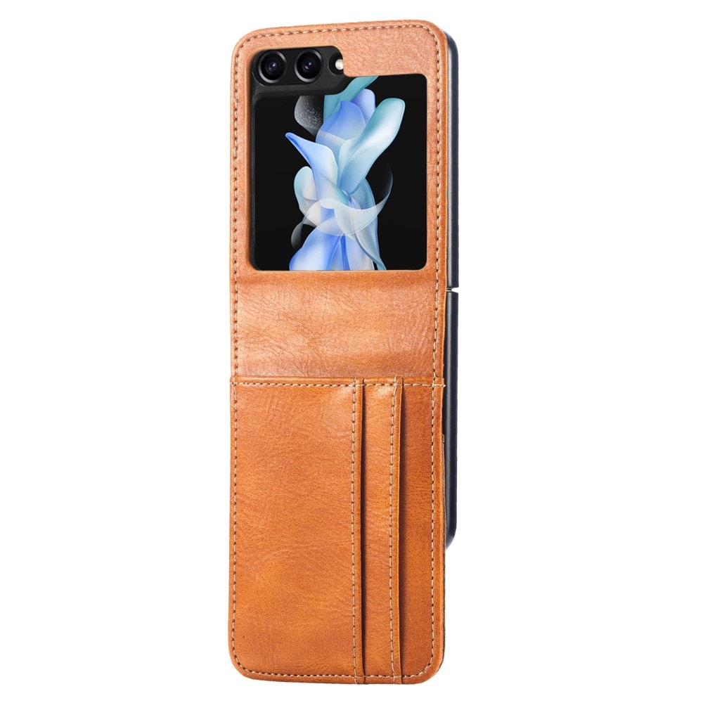 Samsung Galaxy Z Flip 6 Enkelt mobildeksel, Brun