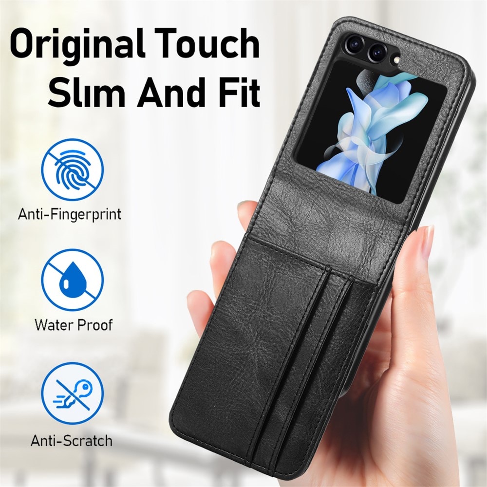 Samsung Galaxy Z Flip 6 Enkelt mobildeksel, Svart