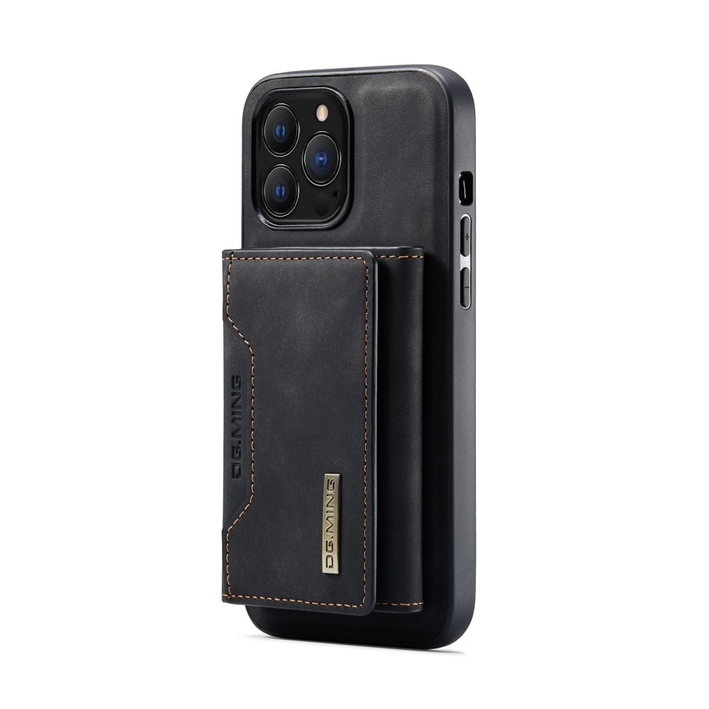 iPhone 16 Pro Max Deksel med avtakbar lommebok, Svart