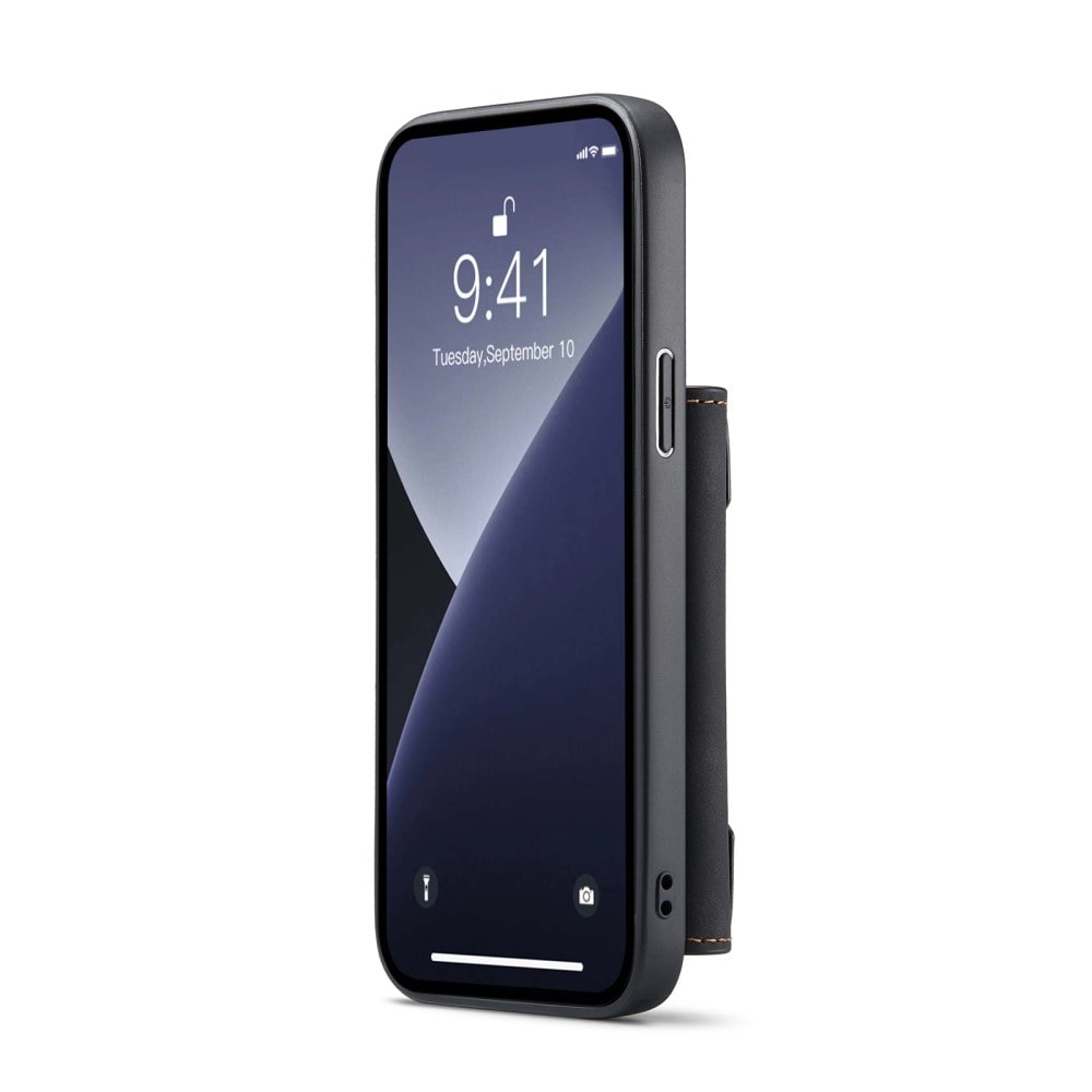 iPhone 16 Pro Max Deksel med avtakbar lommebok, Svart