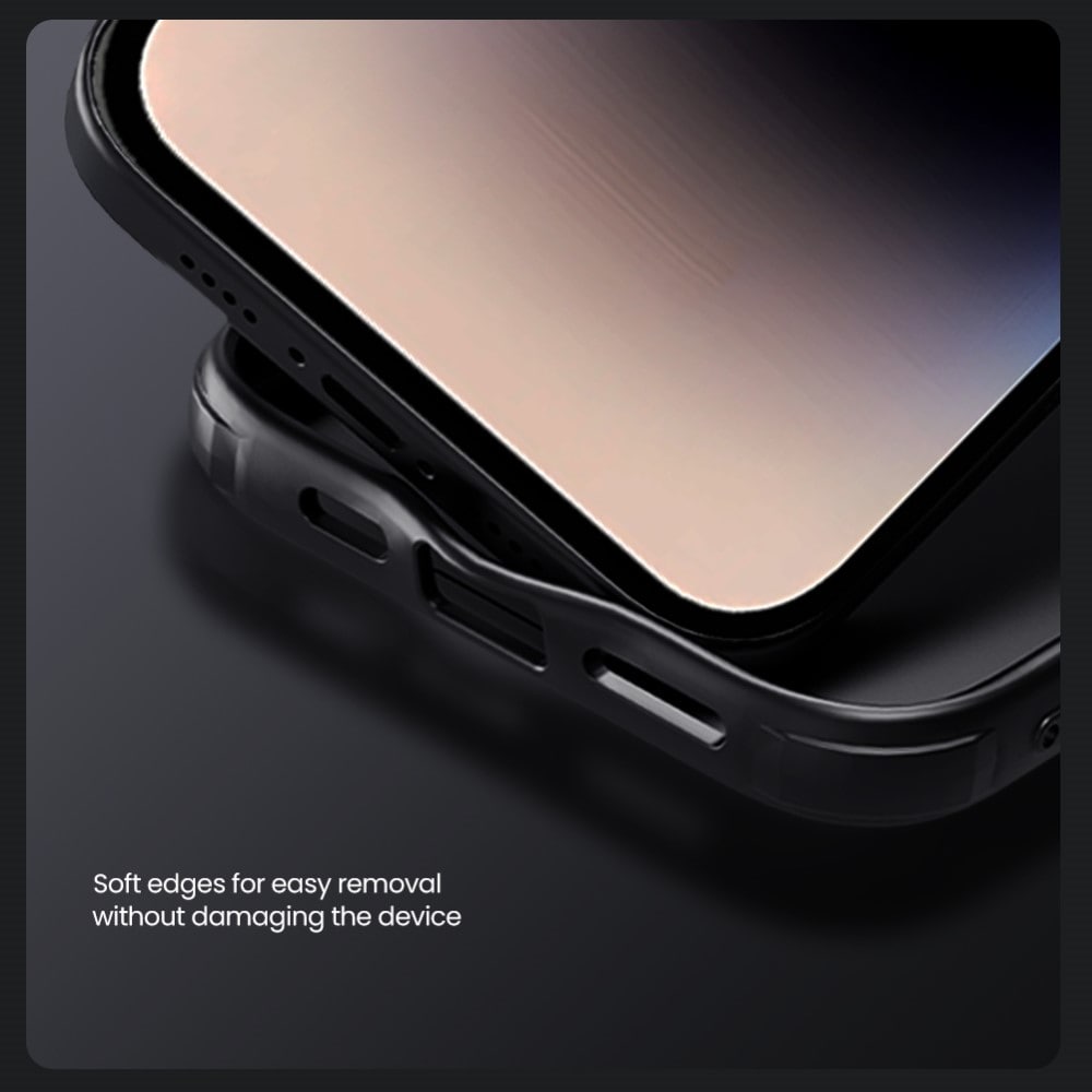 iPhone 16 Pro Max MagSafe-deksel med kamerabeskyttelse - CamShield, Svart