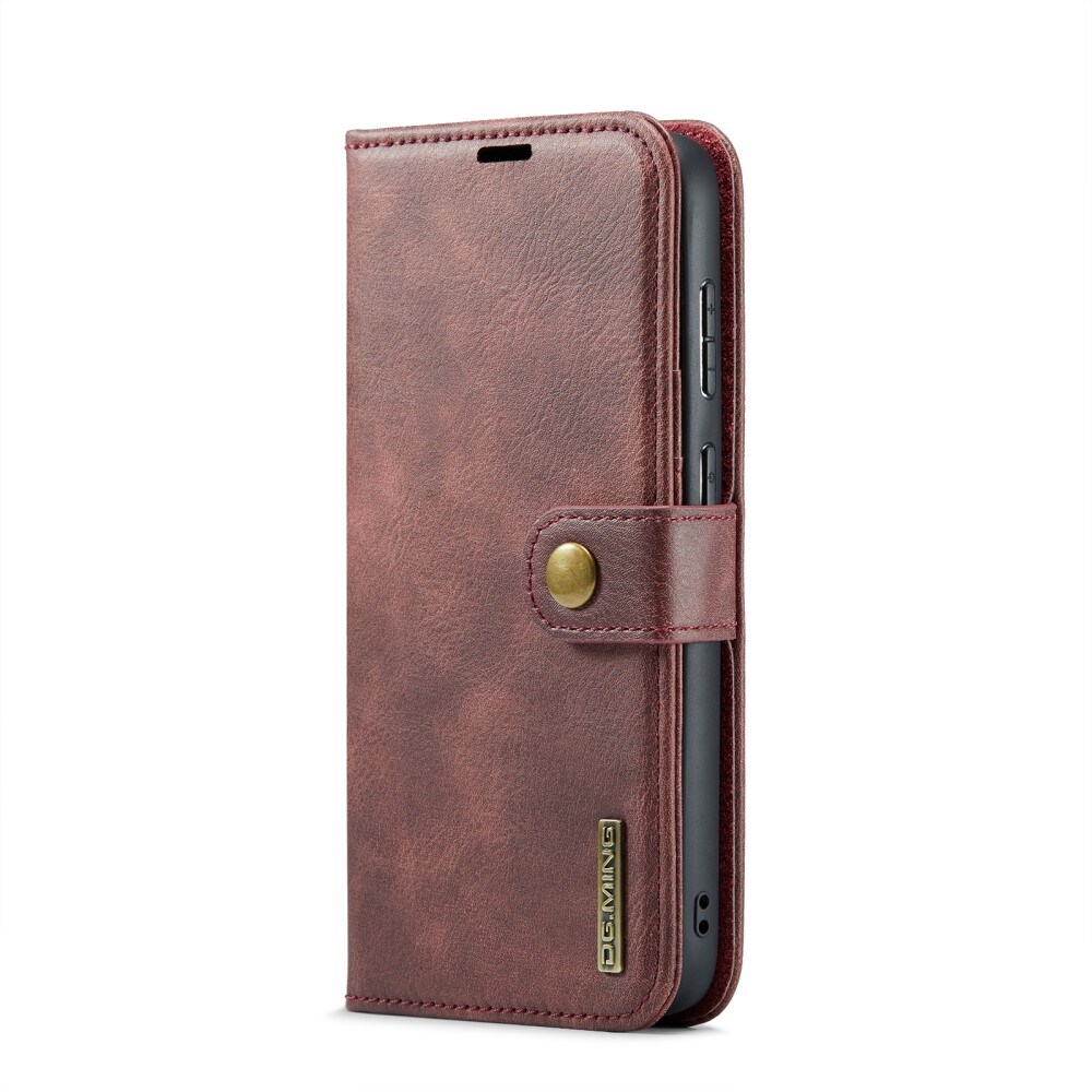 Samsung Galaxy S24 FE Lommeboketui med avtakbart deksel, Red