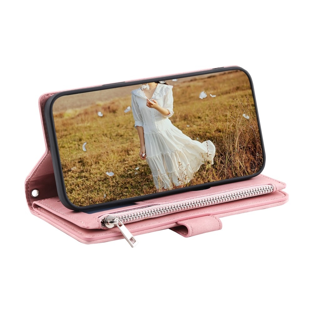 Samsung Galaxy A56 Vattert lommebokveske, Rosa