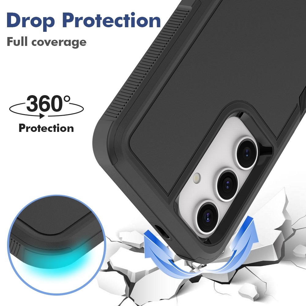 Samsung Galaxy S26 Plus Hybrid-deksel Off-road, Svart