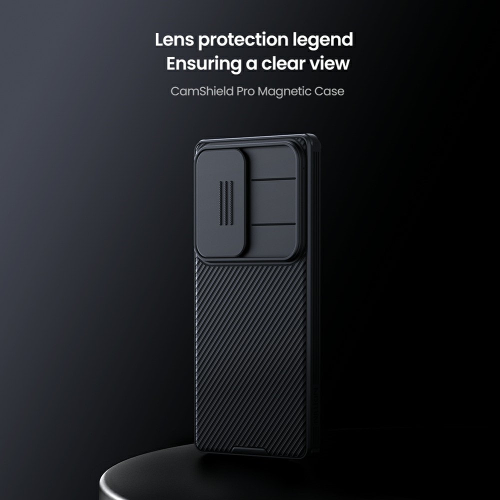 Samsung Galaxy S25 Ultra MagSafe-deksel med kamerabeskyttelse - CamShield, Svart