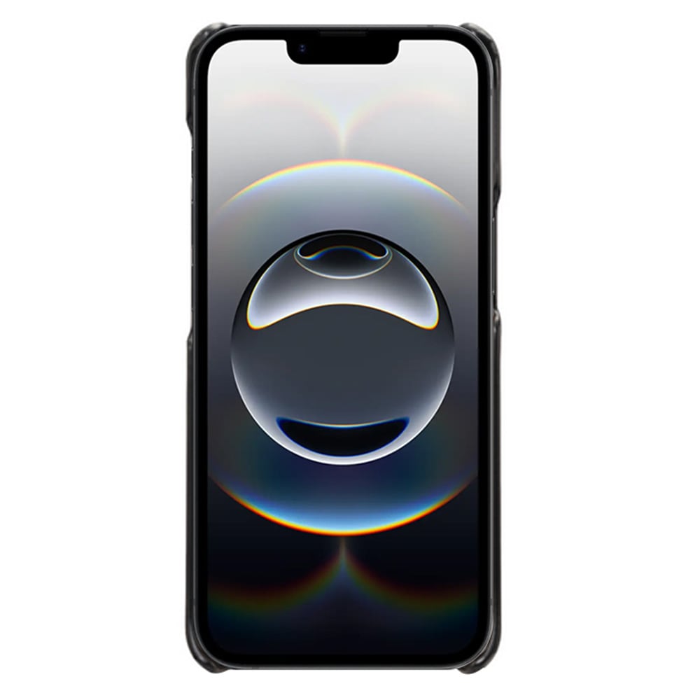 iPhone 16e Stilig deksel med 2 kortlommer, Svart