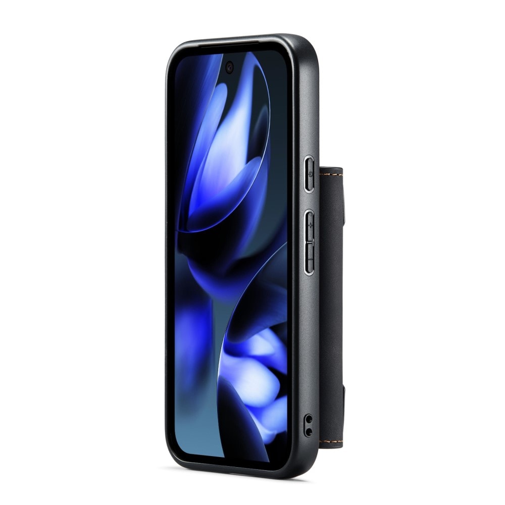 Google Pixel 9a Deksel med avtakbar lommebok, Svart