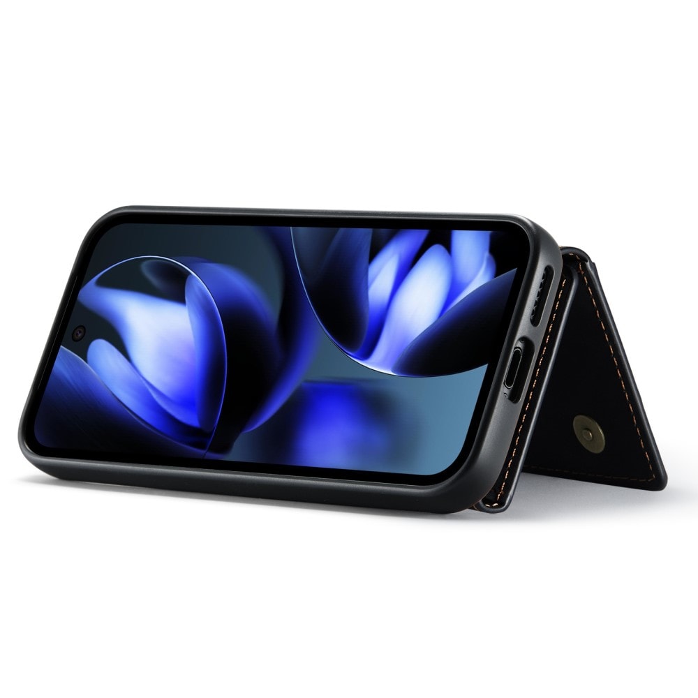 Google Pixel 9a Deksel med avtakbar lommebok, Svart