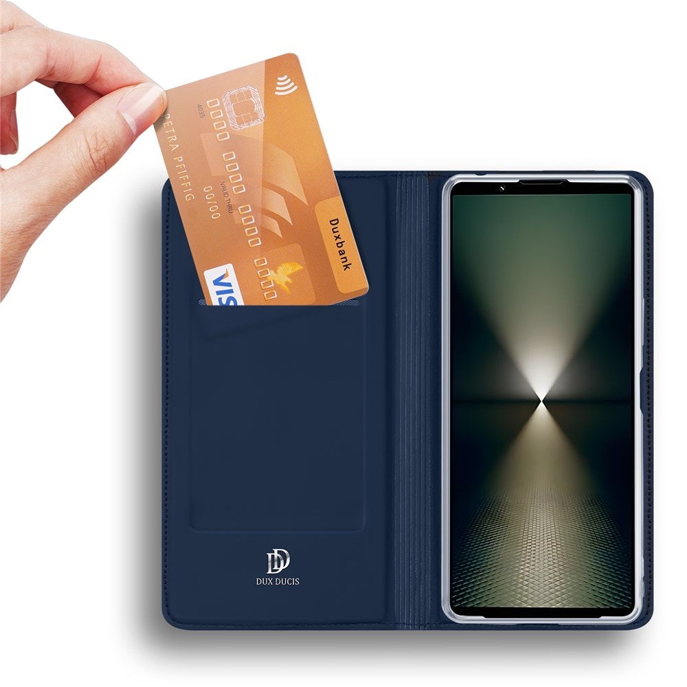 Sony Xperia 1 VII Slankt mobiletui, Navy