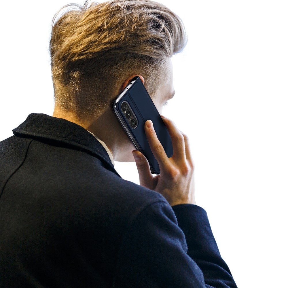 Sony Xperia 1 VII Slankt mobiletui, Navy
