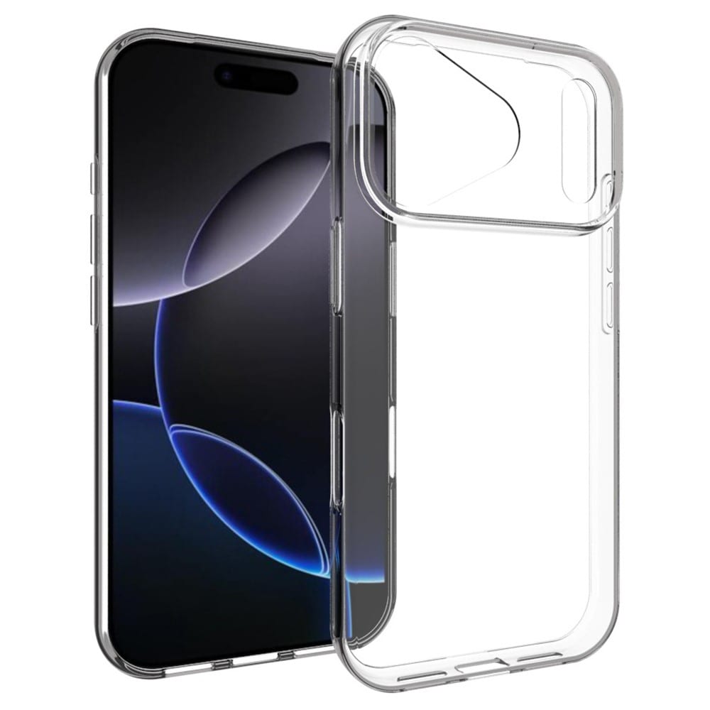 iPhone 17 Pro Tynt TPU-deksel, Gjennomsiktig