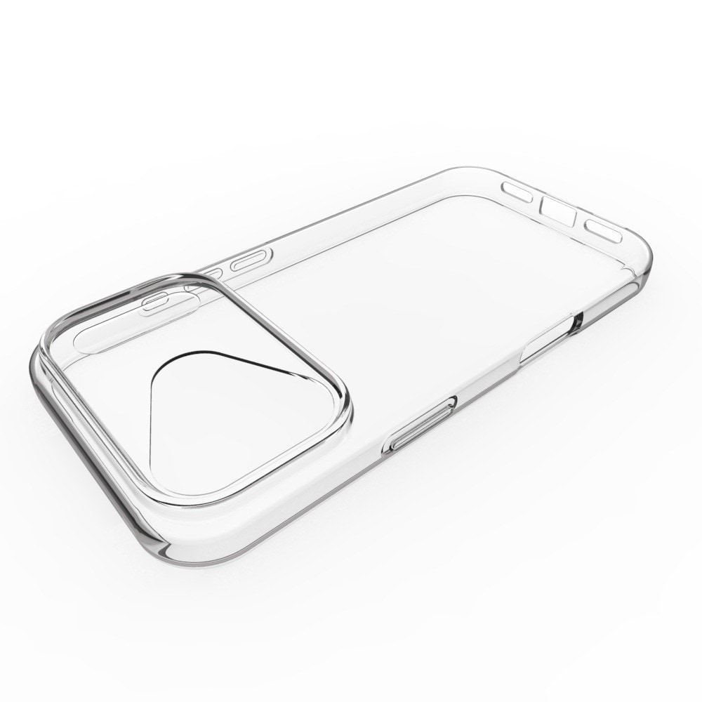 iPhone 17 Pro Tynt TPU-deksel, Gjennomsiktig