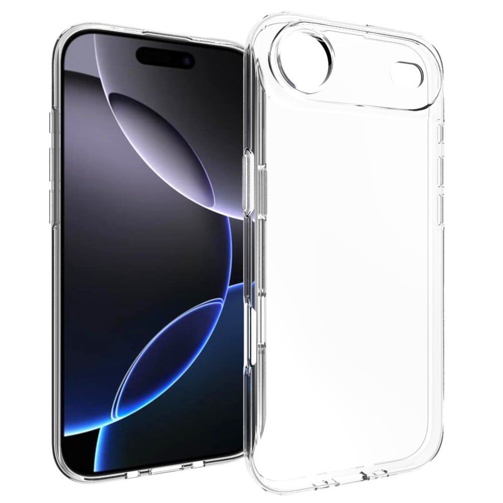 iPhone 17 Air Tynt TPU-deksel, Gjennomsiktig