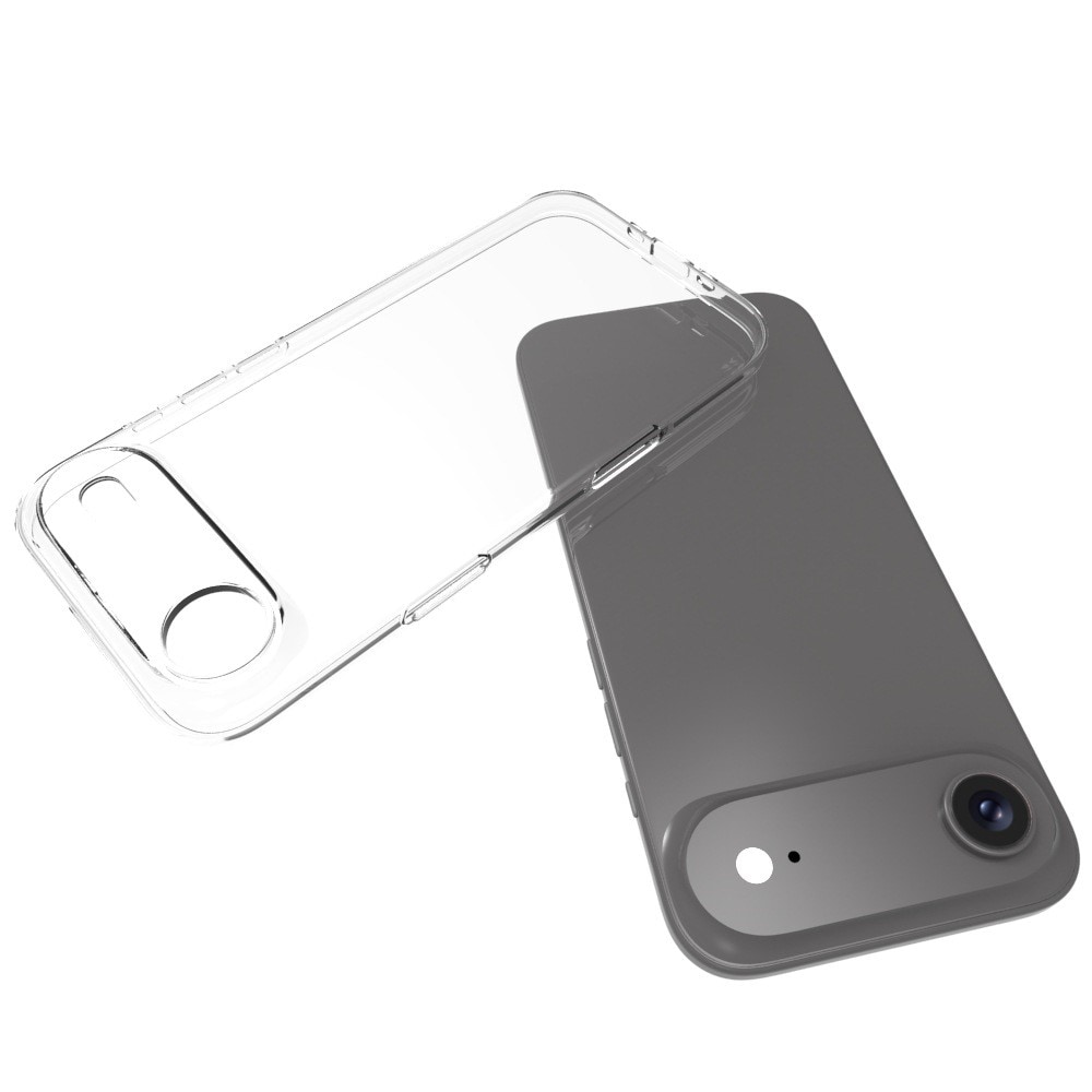 iPhone 17 Air Tynt TPU-deksel, Gjennomsiktig