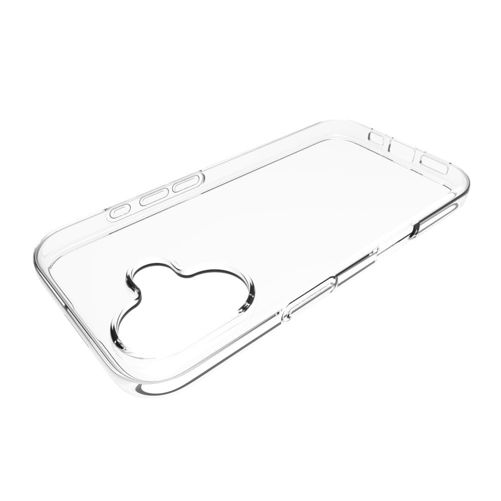 iPhone 17 Tynt TPU-deksel, Gjennomsiktig