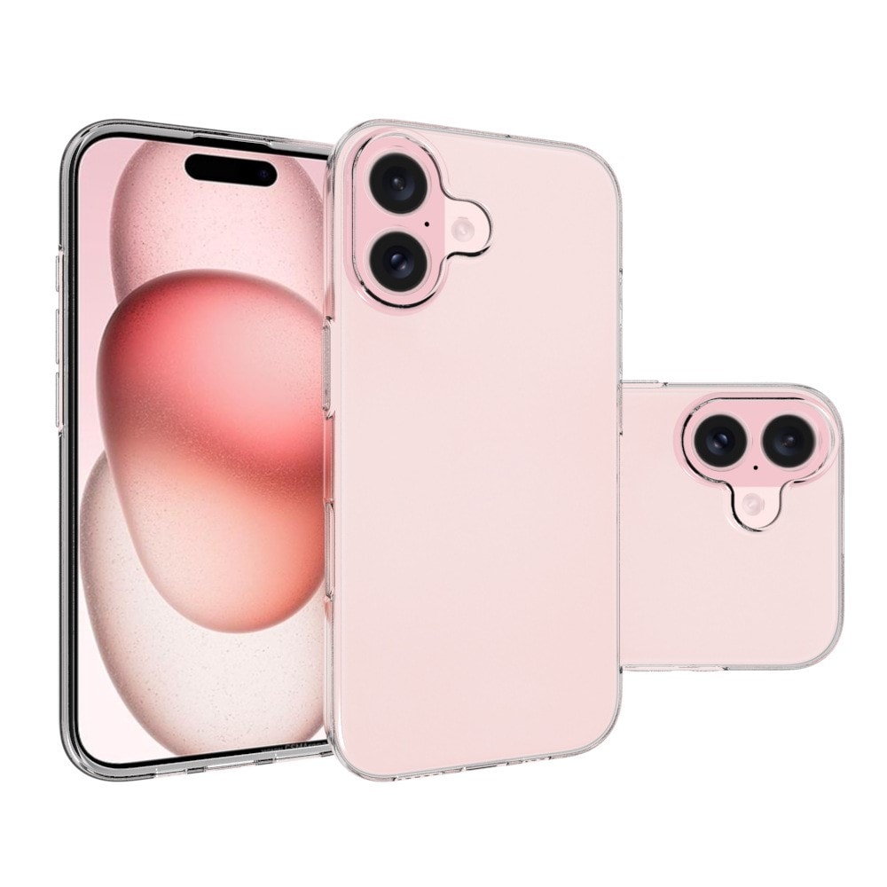 iPhone 17 Tynt TPU-deksel, Gjennomsiktig