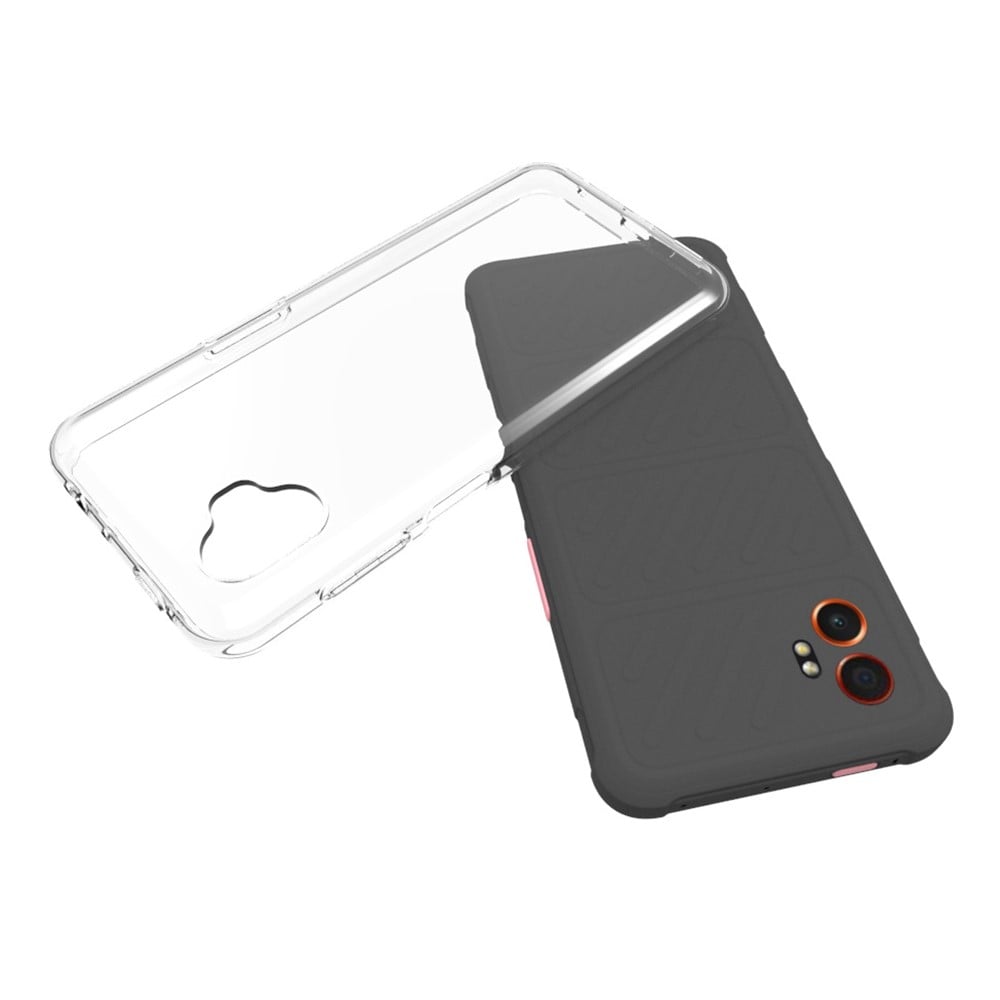 Samsung Galaxy Xcover 7 Pro Tynt TPU-deksel, Gjennomsiktig