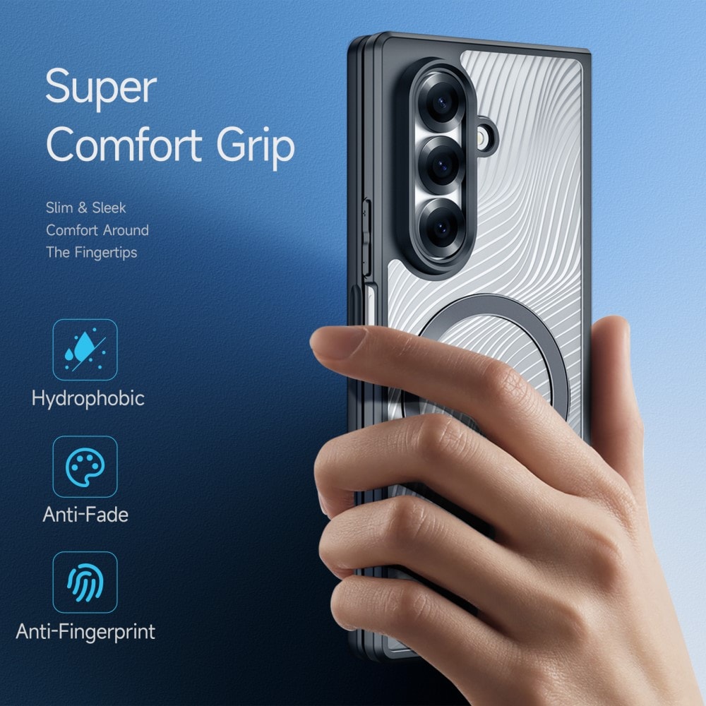 Samsung Galaxy Z Fold 7 Aimo Hybrid-deksel, Svart