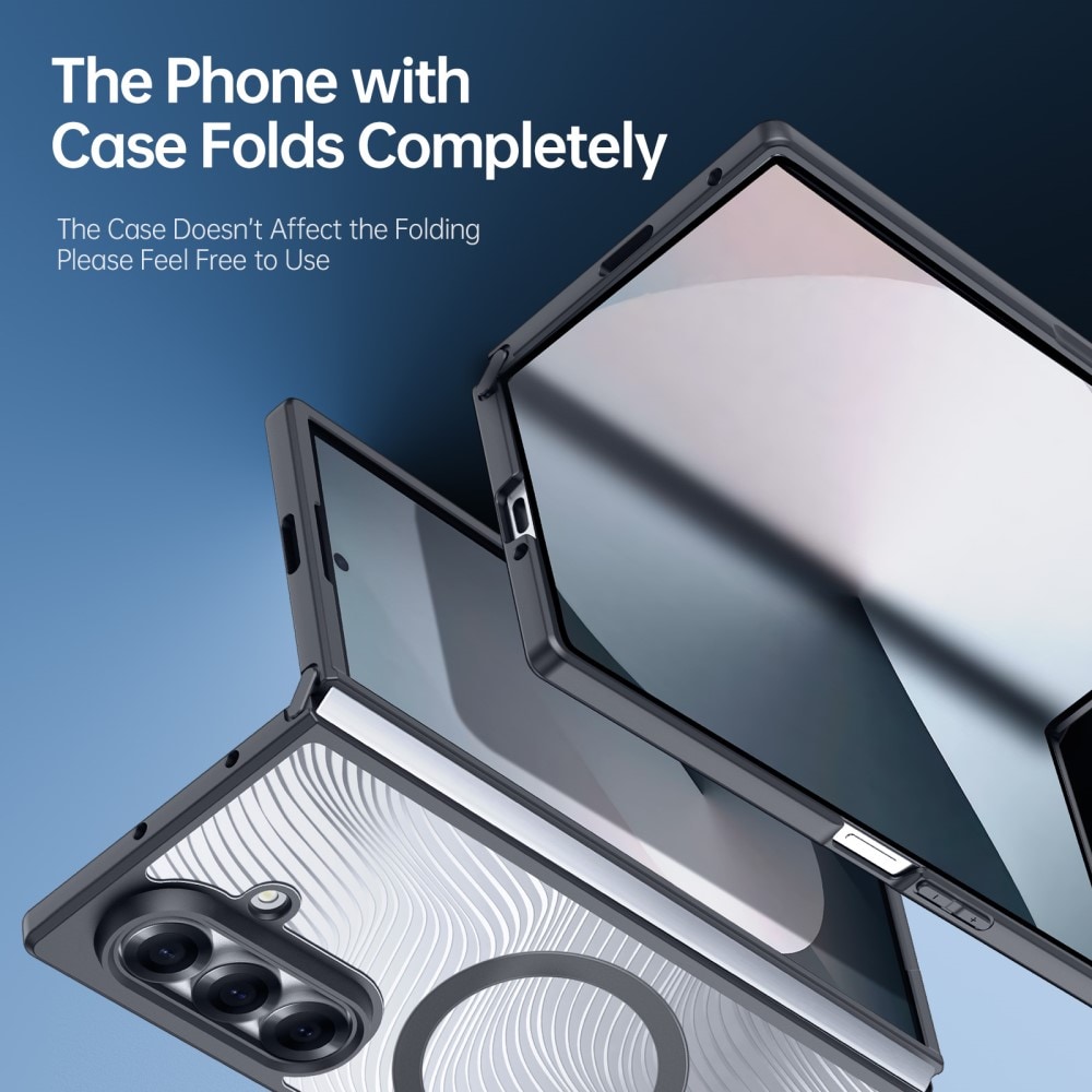 Samsung Galaxy Z Fold 7 Aimo Hybrid-deksel, Svart